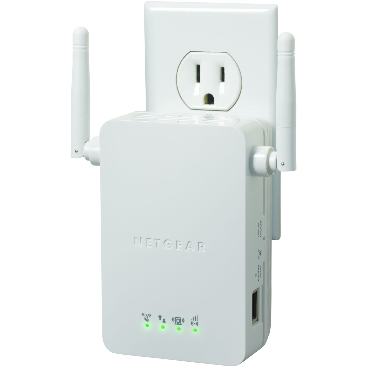 Netgear WN3000RP Wi-Fi 4 IEEE 802.11b/g/n 54 Mbit/s Wireless Range Extender