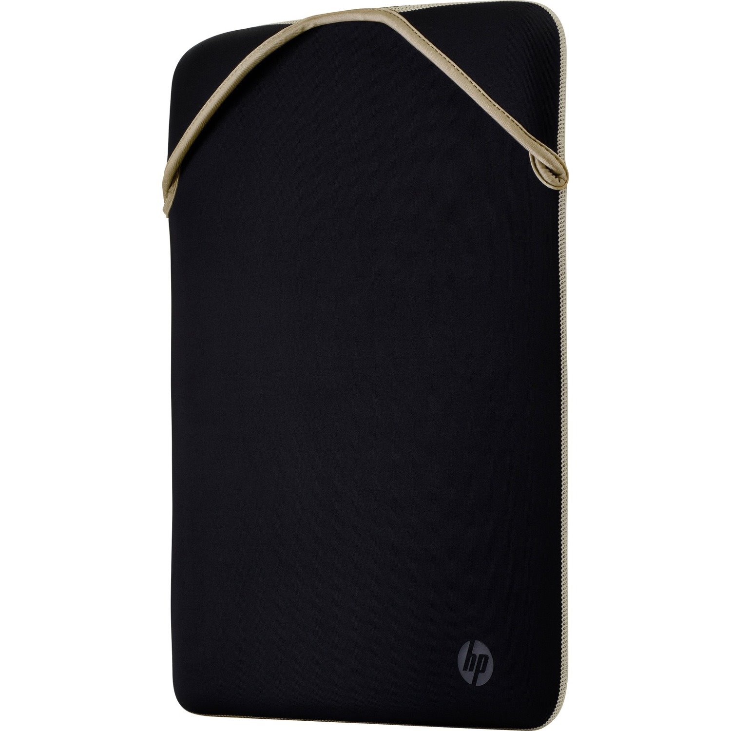 HP Reversible Carrying Case (Sleeve) for 38.1 cm (15") to 39.6 cm (15.6") Notebook - Gold, Black