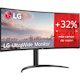 LG Ultrawide 34WP75C-B 34" Class WQHD Curved Screen LCD Monitor - 21:9 - Matte Black, Glossy Black