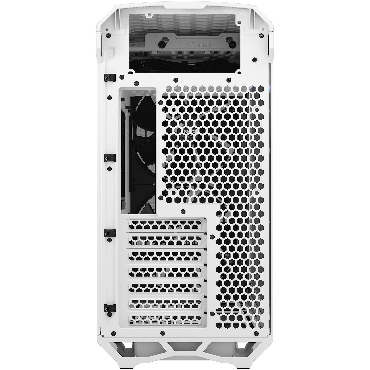 Fractal Design Torrent Compact Computer Case - ATX Motherboard Supported - Tower - Tempered Glass, Steel - White