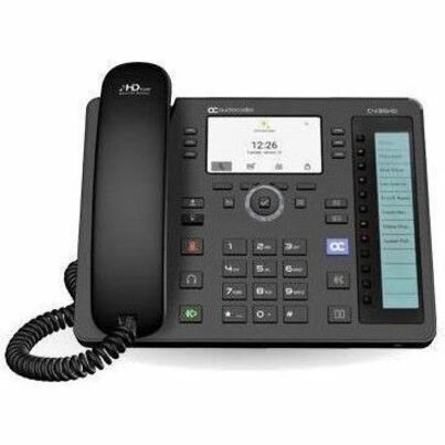 AudioCodes C436HD IP Phone - Corded - Black