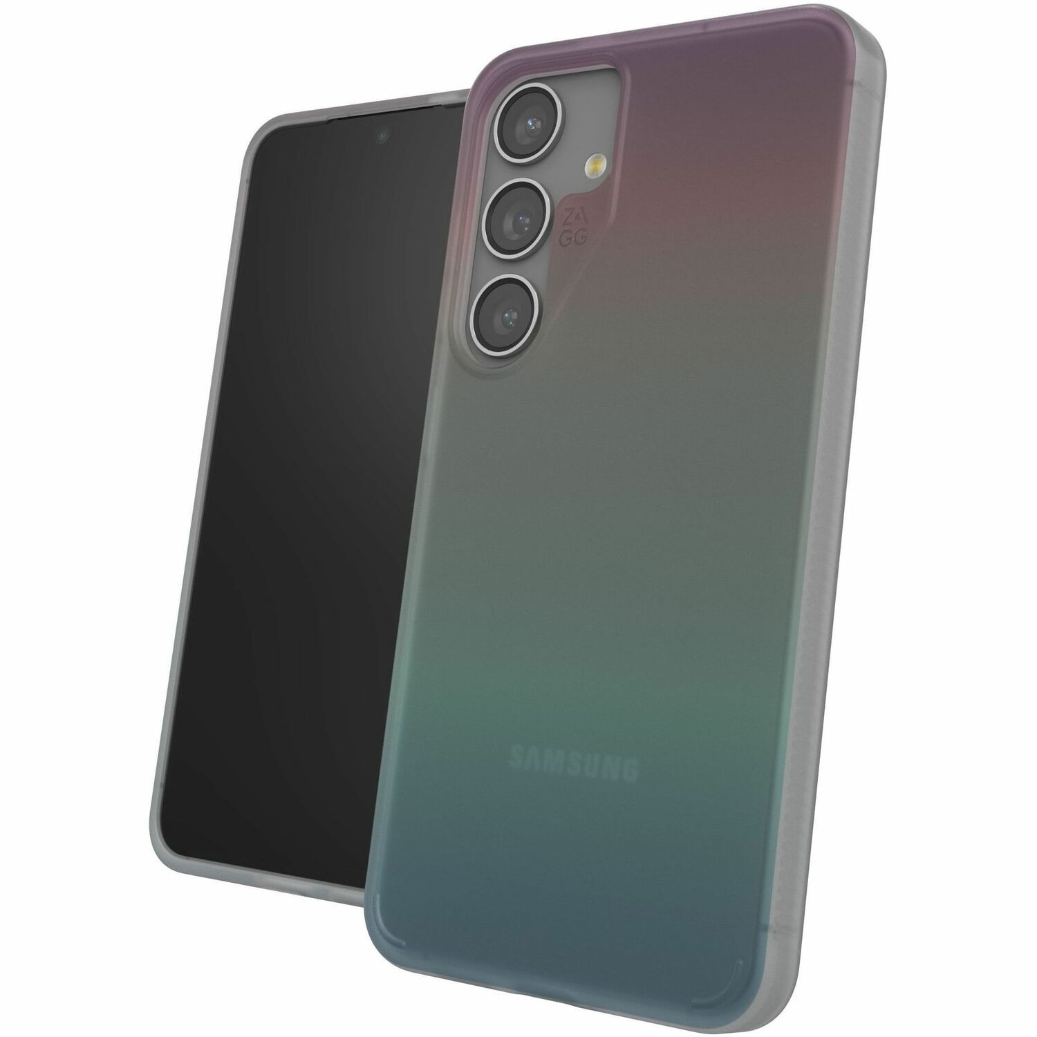 ZAGG Milan Case voor Samsung Galaxy S24 Smartphone - Iriserend