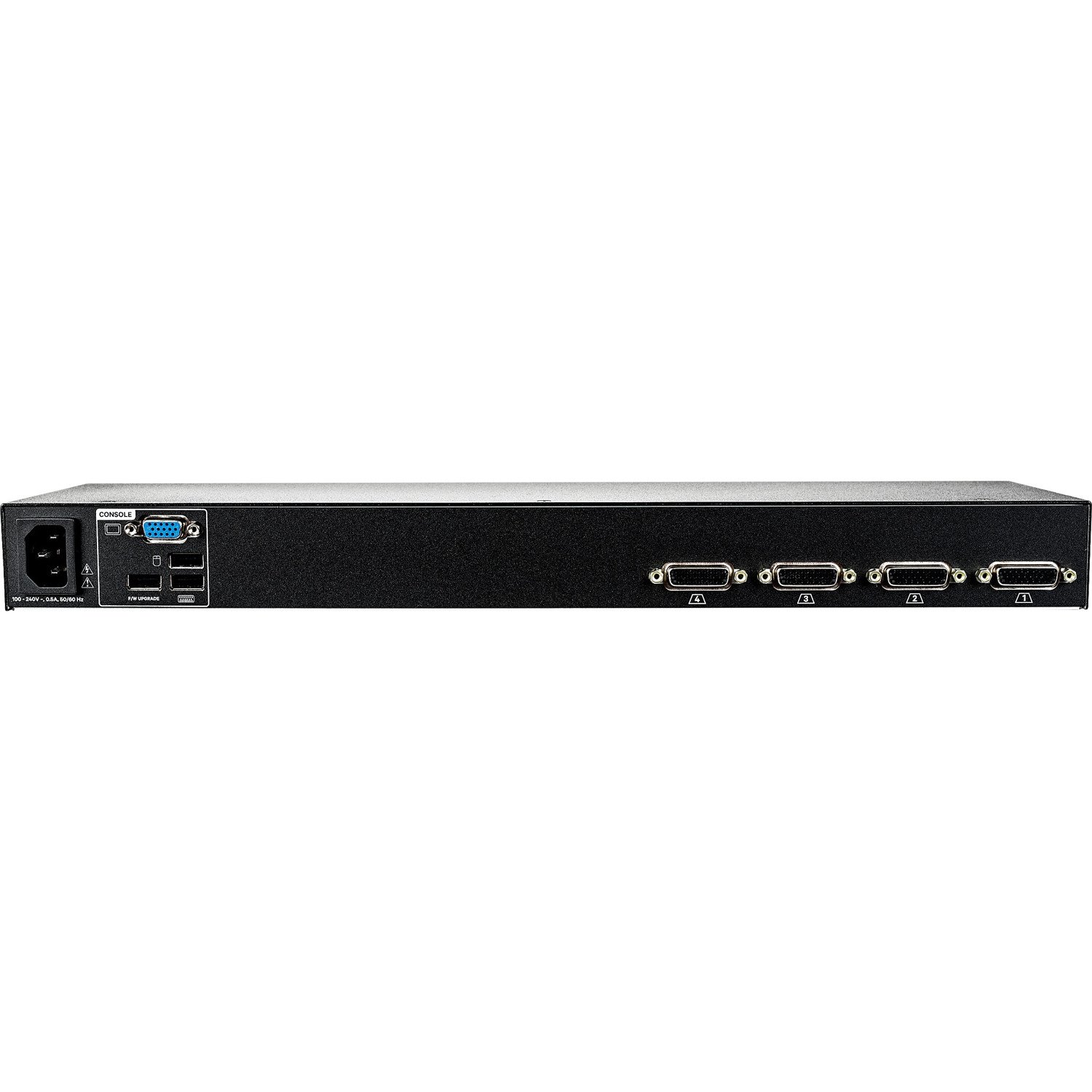 Avocent AV104 4-Port Single-User Analog KVM Switch