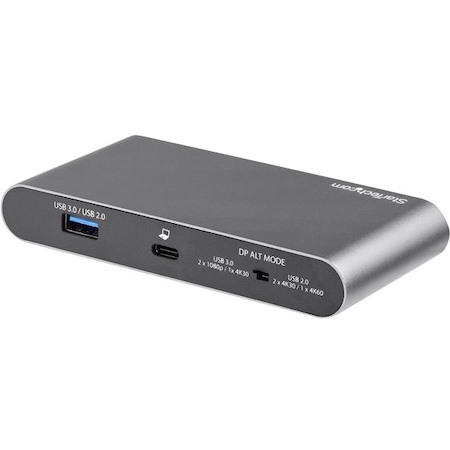 StarTech.com USB 3.0 Type C Docking Station for Notebook, Monitor - 100 W