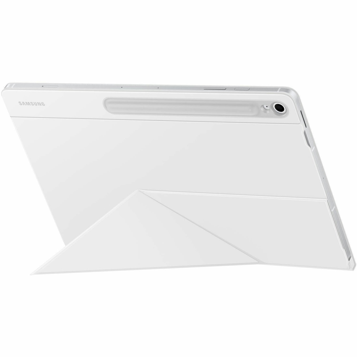 Samsung Book Cover Carrying Case (Book Fold) Samsung Galaxy Tab S10 FE+ Tablet - White