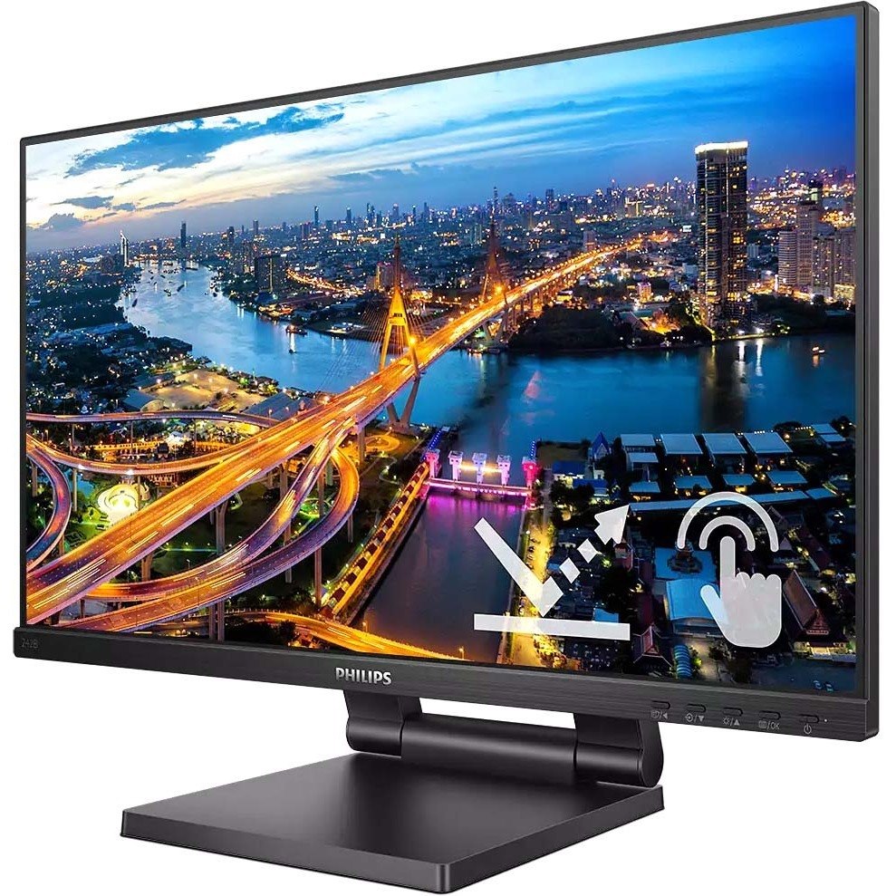 Philips 242B1TC 24" Class LED Touchscreen Monitor - 16:9 - 4 ms