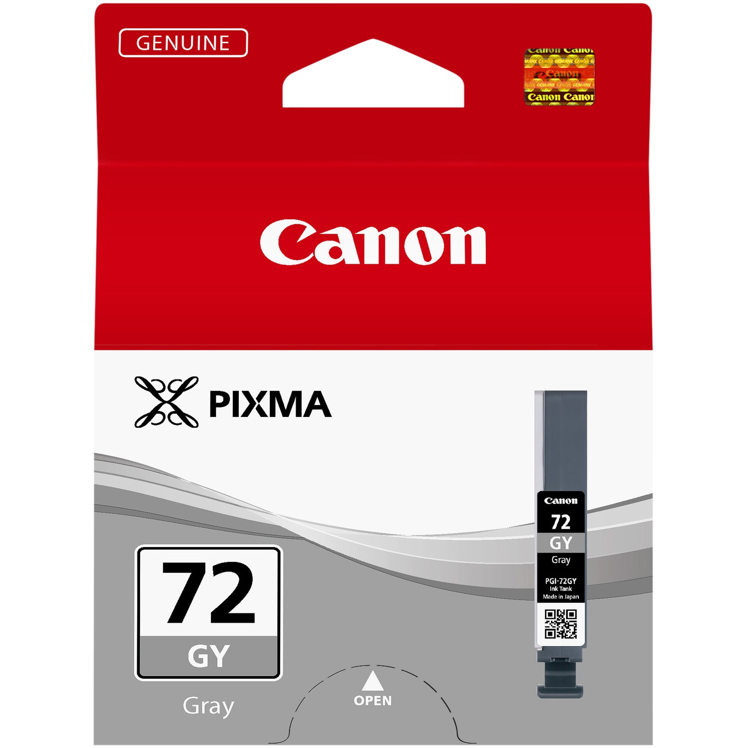 Canon LUCIA PGI-72GY Original Inkjet Ink Cartridge - Grey - 1 Pack