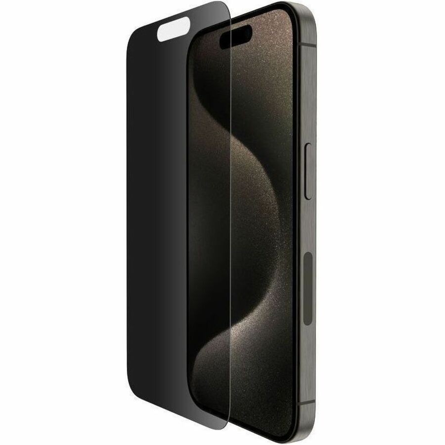 Belkin Glass Privacy Screen Protector for iPhone 15 Pro