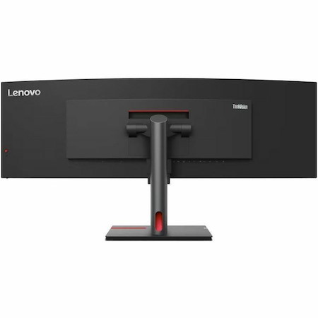 Lenovo ThinkVision P49W-30 49" Class Dual Quad HD (DQHD) Curved Screen LED Monitor - 32:9 - Raven Black