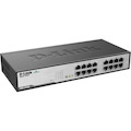 D-Link DGS-1016D 16-Port Gigabit Unmanaged Metal Desktop or Rackmount Switch