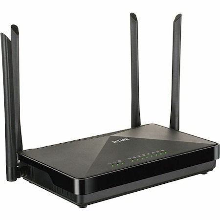 D-Link DSL-245GE Wi-Fi 5 IEEE 802.11a/b/g/n/ac VDSL2, ADSL2+, DSL Modem/Wireless Router