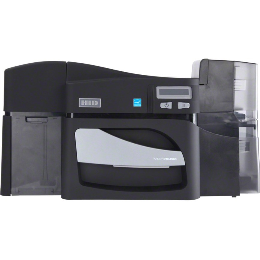 Fargo DTC4500E Double Sided Desktop Dye Sublimation/Thermal Transfer Printer - Color - Card Print - Fast Ethernet - USB
