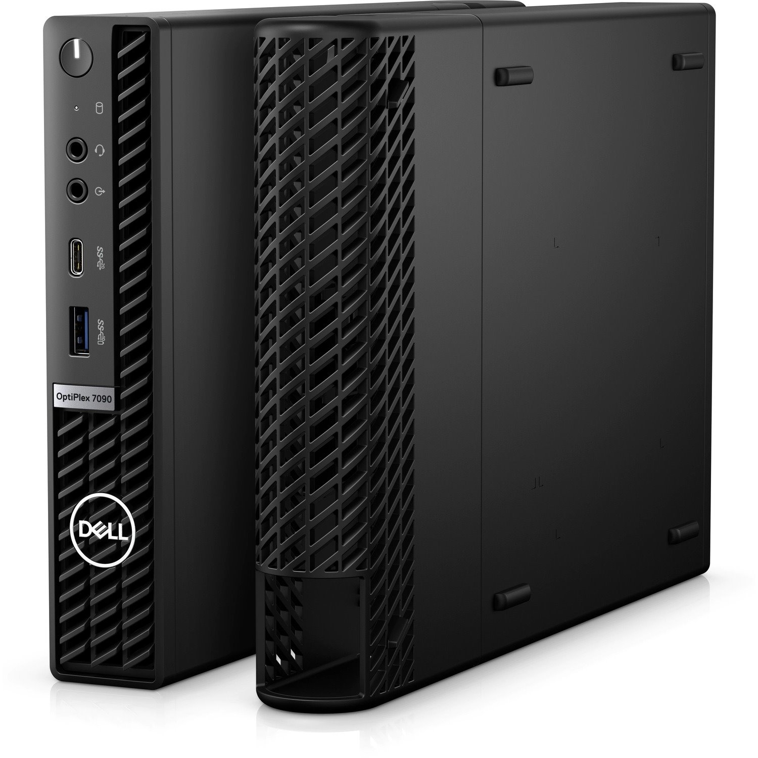 Dell OptiPlex 7000 7090 Desktop Computer - Intel Core i7 10th Gen i7-10700T - 16 GB - 256 GB SSD - Micro PC - Black