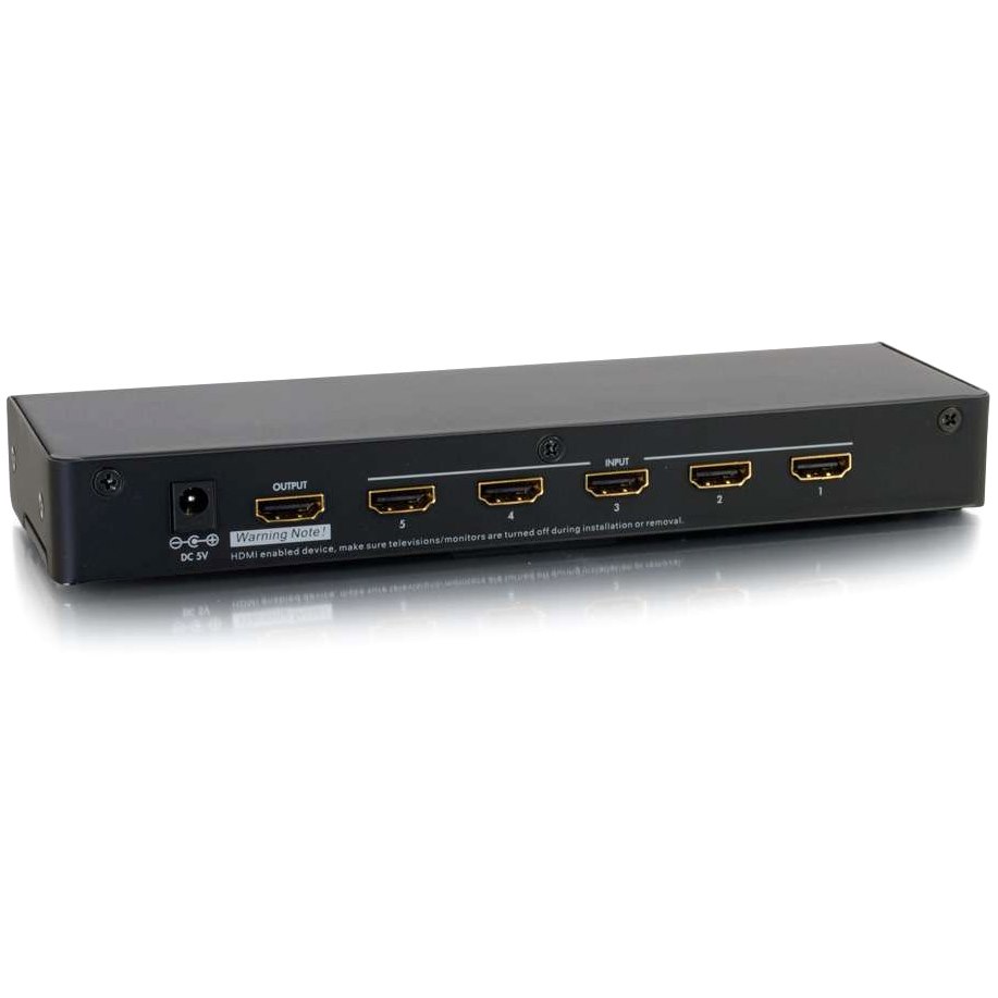 C2G 6-Port HDMI Switch - HDMI Selector