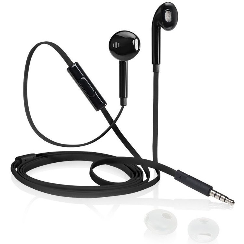 iStore Classic Fit Earbuds (Glossy Black)