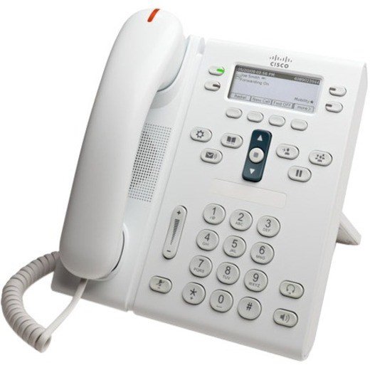 Cisco Unified 6945 IP Phone - Refurbished - Wall Mountable, Desktop - White