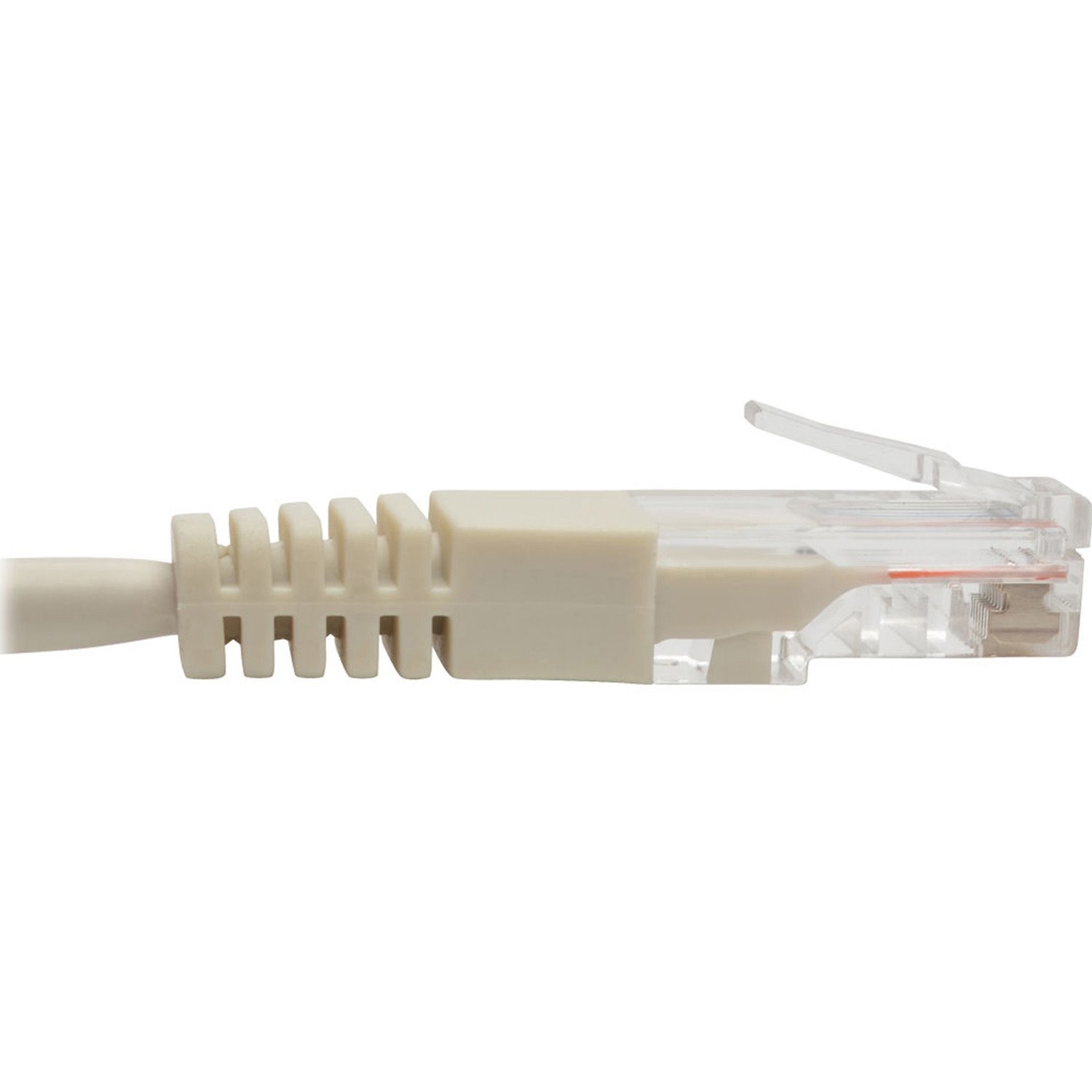 Eaton Tripp Lite Series Cat5e 350 MHz Molded (UTP) Ethernet Cable (RJ45 M/M), PoE - White, 25 ft. (7.62 m)