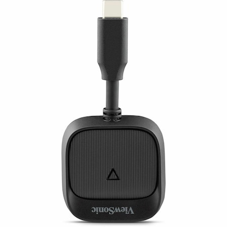 ViewSonic WPD-900 Wireless Screen Casting Kit with 1080p Full HD, Miracast, and AirPlay Support, USB-C, HDMI, and USB Inputs for Plug-and-Play Functionality