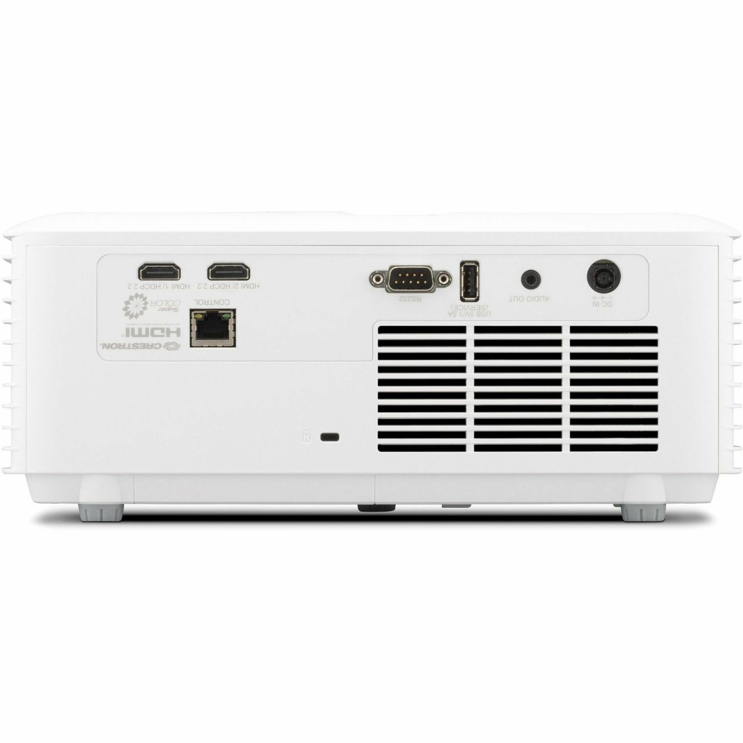 ViewSonic LSD400HD-ST 4000 Lumens 1080p Short Throw Laser Projector, H/V Keystone and 360-Degree Projection for Flexible Setup, Maintenance-Free Laser Phosphor, HDR Support, and HDMI