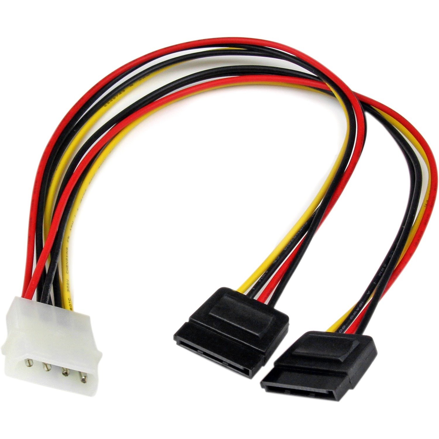 StarTech.com PYO2LP4SATA Adapter Cord - 30.48 cm