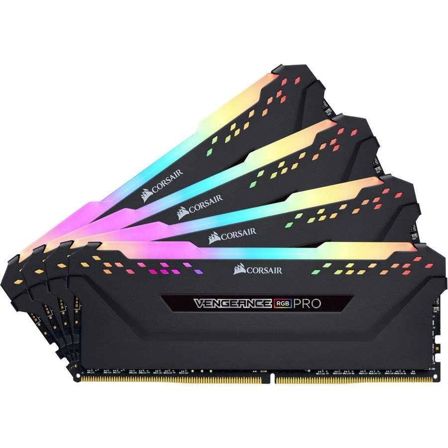 Corsair Vengeance RGB Pro RAM Module - 32 GB (4 x 8GB) - DDR4-3200/PC4-25600 DDR4 SDRAM - 3200 MHz - CL15 - 1.35 V