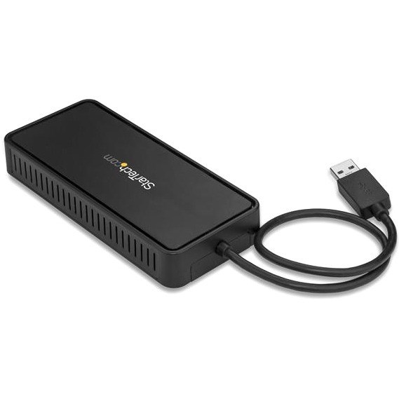 StarTech.com USB 3.0 Type A Docking Station for Notebook - Black - TAA Compliant