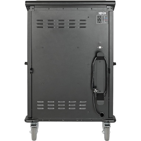 Eaton Tripp Lite Series 45-Device AC Mobile Charging Cart - Laptops and Chromebooks, 120V, NEMA 5-15P, 10 ft. (3.05 m) Cord, Black