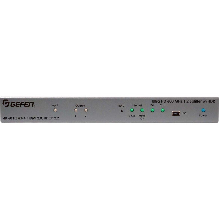 Gefen Ultra HD 600 MHz 1:2 Splitter for HDMI w/ HDR