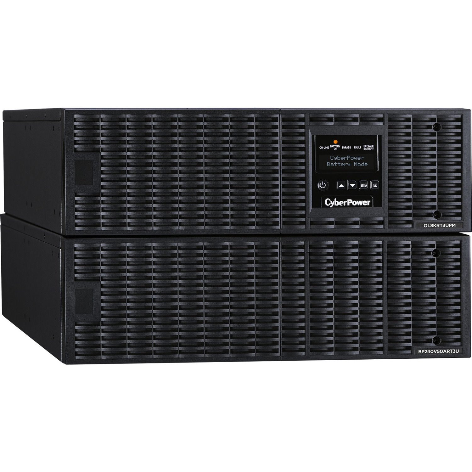 CyberPower Smart App Online OL8000RT3U 8000VA 200-240V Pure Sine Wave LCD Rack/Tower UPS