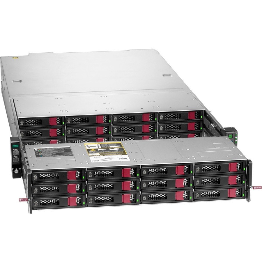 HPE 4200 NAS Storage System - 180 TB HDD - 4.32 TB Flash Memory Capacity - Intel Xeon E5-2620 v4 Octa-core (8 Core) 2.10 GHz - 128 GB RAM - DDR4 SDRAM - 2U Rack-mountable