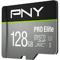 PNY PRO Elite 128 GB Class 10/UHS-I (U3) microSDXC