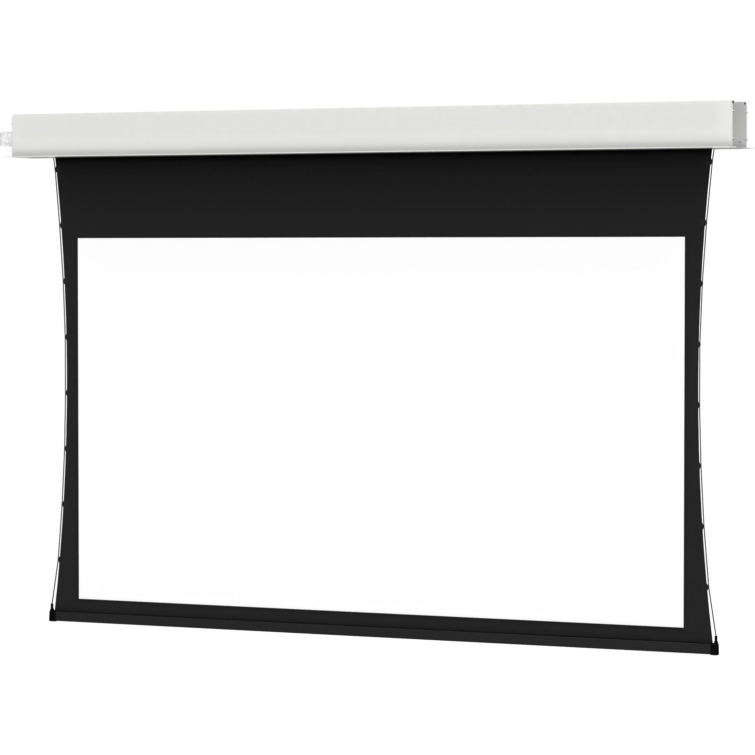Da-Lite Tensioned Advantage Series Projection Screen - Ceiling-Recessed with Plenum-Rated Case and Trim - 164in Screen