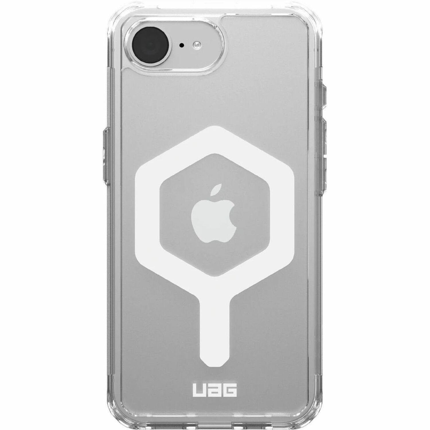 Urban Armor Gear Plyo Rugged Case for Apple iPhone 16e Smartphone - Ice/White