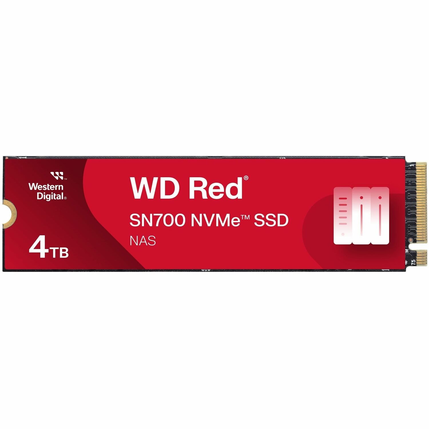 WD Red Solid State-Laufwerk - M.2 2280 Intern - 4 TB - PCI Express NVMe (PCI Express NVMe 3.0 x4)