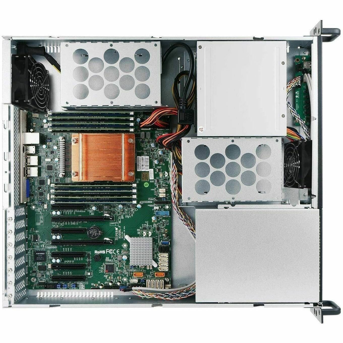 In Win Open-Bay 2U Short Depth Server Chassis