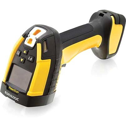 Datalogic PowerScan PM9600-HP Industrial, Warehouse, Logistics, Inventory Handheld Barcode Scanner - Wireless Connectivity - Black, Yellow