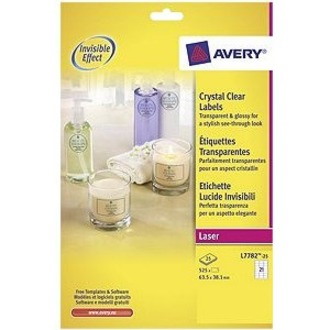 Avery&reg; Crystal Clear ID Label