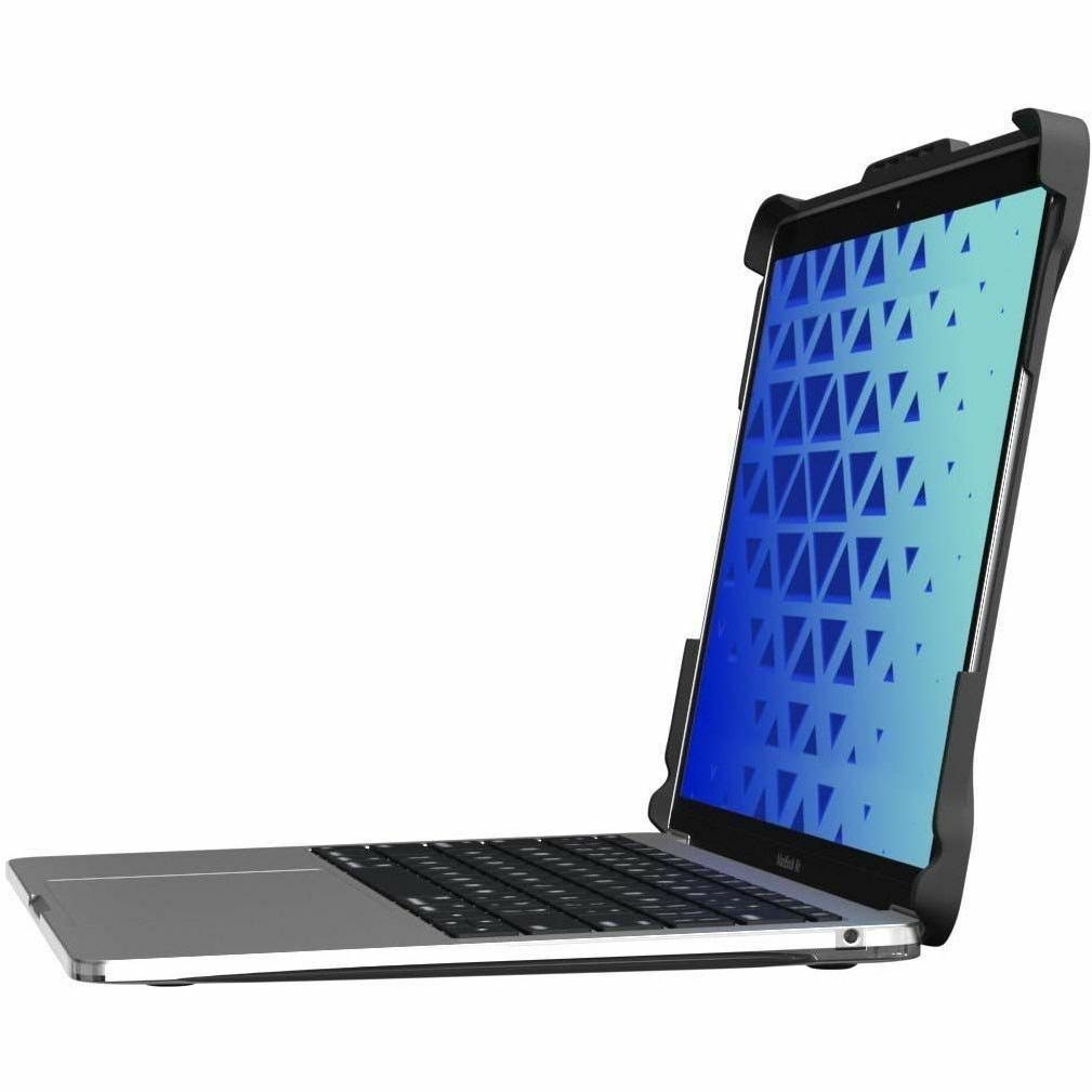 MAXCases Extreme Shell-L Rugged Case for Apple MacBook Air - Black/Clear