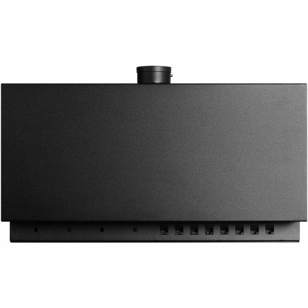 RACKMOUNT.IT EagleRack Mounting Enclosure for UPS, Firewall, Switch, Power Supply, Network Equipment, Patch Panel - Jet Black