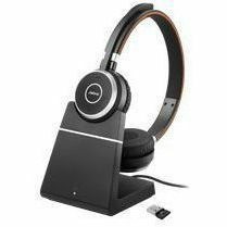 Jabra Evolve 65 SE Wired/Wireless Over-the-head, On-ear Stereo Headset - Black