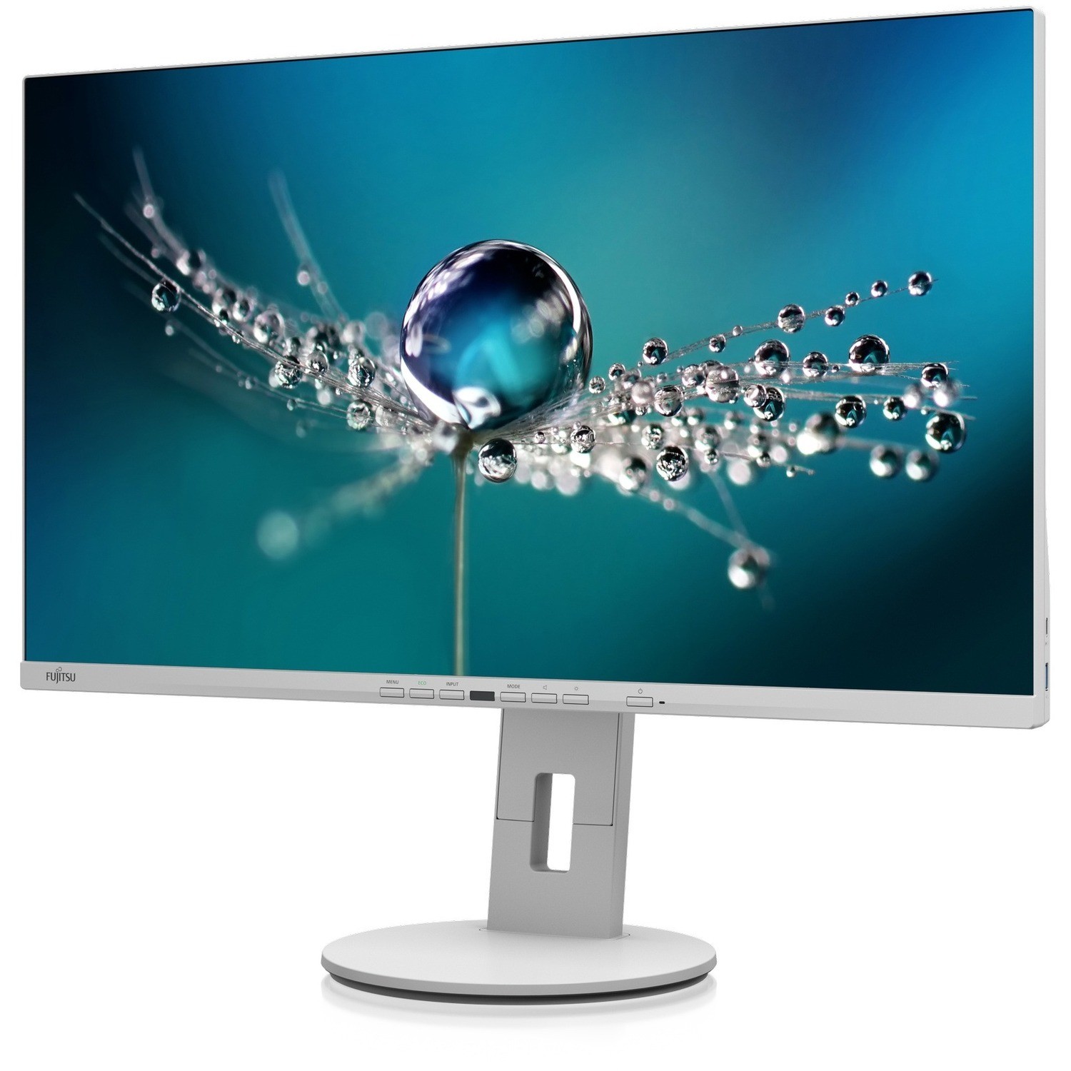 Fujitsu B2711 TE 27" Class WQHD LCD Monitor - 16:9 - Marble Grey