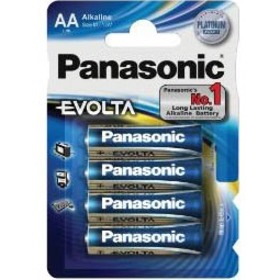 Panasonic EVOLTA Battery - Alkaline - 4 / Pack