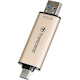 Transcend JetFlash 930C 512GB USB 3.2 Gen 1 (Type A + Type C) Flash Drive