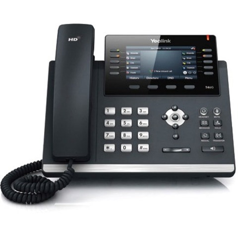 Yealink SIP-T46G IP Phone - Wall Mountable, Desktop