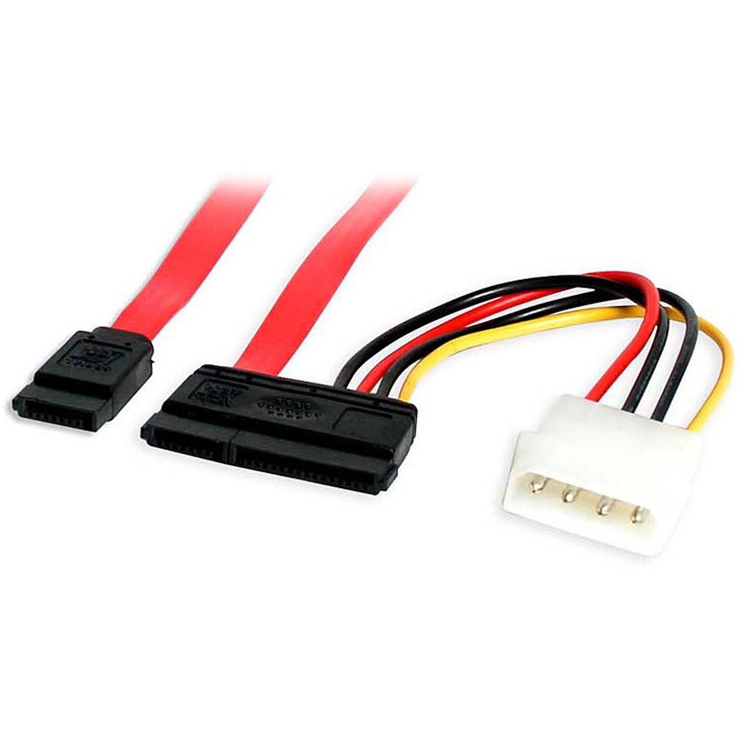 StarTech.com 18in SATA Serial ATA Data and Power Combo Cable