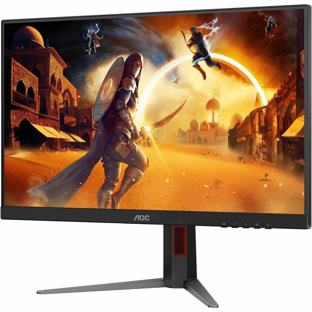 AOC Q27G4Z 27" Class WQHD Gaming LCD Monitor - 16:9 - Black, Red