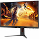 AOC Q27G4Z 27" Class WQHD Gaming LCD Monitor - 16:9 - Black, Red