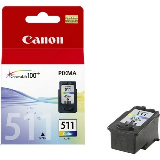 Canon CL-511 Original Inkjet Ink Cartridge - Colour Pack