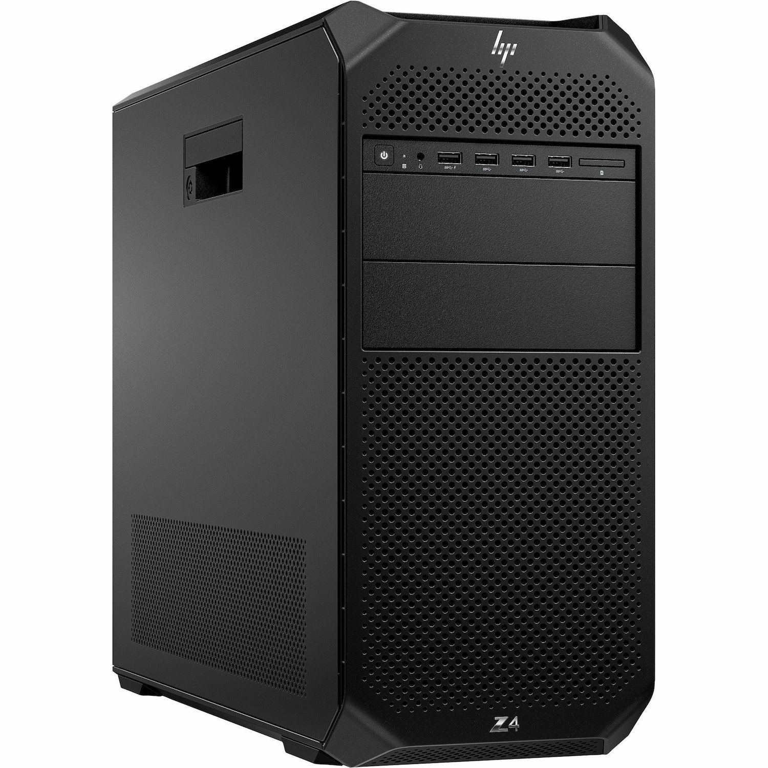 HP Z4 G5 Workstation - 1 x Intel Xeon w5-2445 - 64 GB - 2 TB HDD - 2 TB SSD - Tower - Black