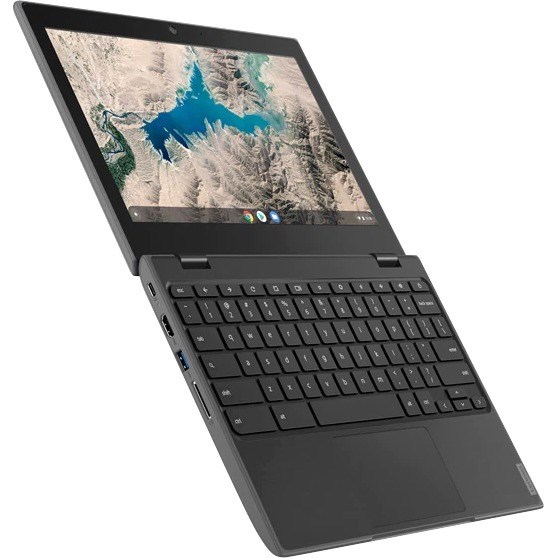 LENOVO DCG SOURCING 100e Chromebook 2nd Gen 82Q30003US 11.6" Chromebook - HD - Octa-core (ARM Cortex A73 + Cortex A53) - 4 GB - 32 GB Flash Memory - English Keyboard - Black